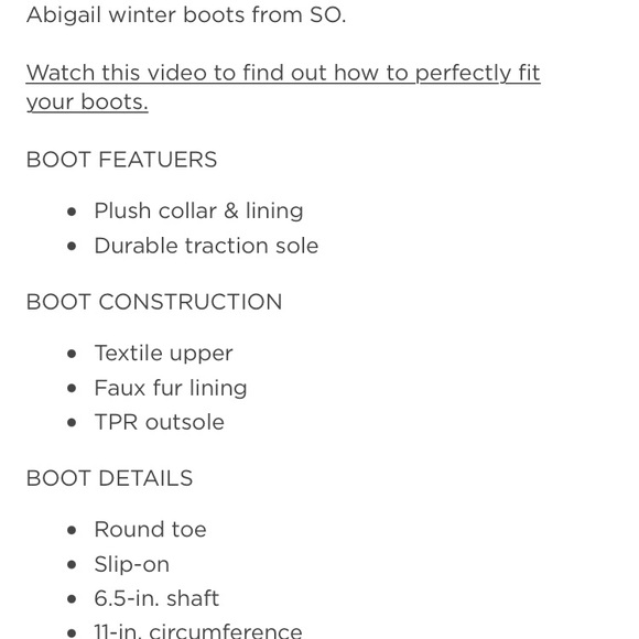 Woman's furry winter boot size 7 - Picture 5 of 5